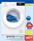 Wärmepumpentrockner DHNE72 im Angebot bei Marktkauf in Nürnberg Wärmepumpentrockner DHNE72 Angebote von gorenje bei Marktkauf Nürnberg für 299,99 €