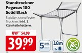 Standtrockner Pegasus 180 Solid Black im Angebot bei famila Nordost in Gifhorn Standtrockner Pegasus 180 Solid Black Angebote bei famila Nordost Gifhorn für 39,99 €