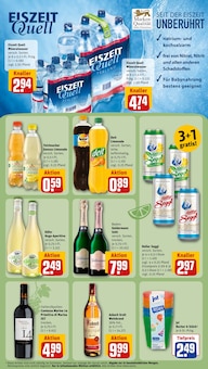 Wasser im aktuellen REWE Prospekt (Stuttgart) Wasser im REWE Prospekt "Dein Markt" mit 34 Seiten (Stuttgart)