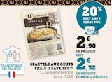 Promo Spaetzle aux oeufs frais à 2,32 € dans le catalogue U Express à Cannes