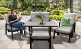 Terrassenmöbel im Pflanzen Kölle Prospekt Alu-Loungegruppe »Kreta« im aktuellen Pflanzen Kölle Prospekt für 14,99 €