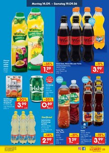 Coca Cola im Netto Marken-Discount Prospekt "Aktuelle Angebote" mit 67 Seiten (Neumünster)