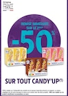 -50 % remise immédiate sur le 2ème sur tout CANDY'UP - CANDY'UP - Intermarché Super -50 % remise immédiate sur le 2ème sur tout CANDY'UP - CANDY'UP dans le catalogue Intermarché Super
