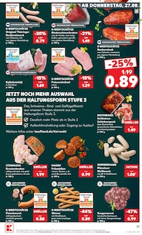 Pute im Kaufland Prospekt "Hier bin ich richtig" mit 71 Seiten (Frankfurt (Main))