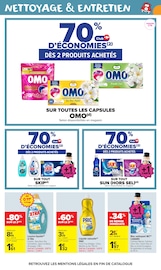Promos Lessive dans le catalogue "LE MOIS MONOPOLY" de Carrefour Market Lessive en promo dans le catalogue Carrefour Market à la page 47