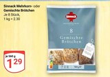Mehrkorn Brötchen im Angebot bei GLOBUS in Hanau Mehrkorn Brötchen Angebote von Sinnack bei GLOBUS Hanau für 1,29 €