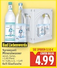 Mineralwasser von Spreequell im aktuellen E center Prospekt