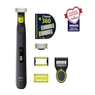 Tondeuse OneBlade Pro 360 - PHILIPS - Carrefour à Bordeaux Tondeuse OneBlade Pro 360 - PHILIPS en promo chez Carrefour Bordeaux à 77,98 €