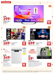 Promos Lave-Vaisselle dans le catalogue "25 JOURS AUCHAN" de Auchan Hypermarché Lave-Vaisselle en promo dans le catalogue Auchan Hypermarché à la page 54