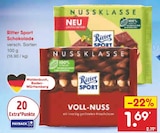 Schokolade Angebote von Ritter Sport bei Netto Marken-Discount Ulm für 1,69 €