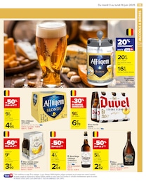 Prix et réduction Duvel dans le prospectus Carrefour en cours Offre Duvel dans le catalogue Carrefour du moment à la page 57