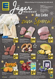EDEKA Prospekt für Stuttgart mit 2 Seiten EDEKA Prospekt "Aktuelle Angebote" für Stuttgart, 2 Seiten, 01.12.2025 - 06.12.2025