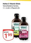 Vitamin Shots Immun im Angebot bei GLOBUS in Oberhausen Vitamin Shots Immun Angebote von Hohes C bei GLOBUS Oberhausen für 1,99 €
