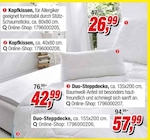 Betten-Set Angebote bei Opti-Megastore Suhl für 26,99 €