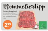 Ochsen-Roastbeef von Alpenrind im aktuellen V-Markt Prospekt für 2,99 €