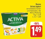 Activia Joghurt bei nah und gut im Prospekt "" für 1,49 €