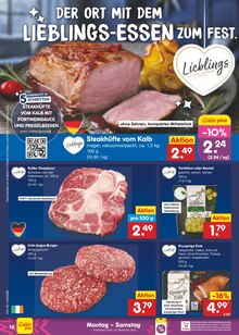 Steak im aktuellen Netto Marken-Discount Prospekt (Rostock) Steak im Netto Marken-Discount Prospekt "Aktuelle Angebote" mit 59 Seiten (Rostock)