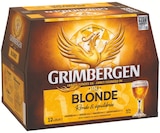 Bière d’Abbaye blonde - Grimbergen en promo chez Intermarché Super Bière d’Abbaye blonde - Grimbergen dans le catalogue Intermarché Super