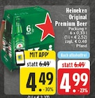 EDEKA - Original Premium Beer Angebot im Prospekt Original Premium Beer bei EDEKA im Prospekt "" für 4,49 €