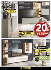Aktueller BRAUN Möbel-Center Prospekt mit Möbel, "60 JAHRE BRAUN MÖBEL CENTER", Seite 2