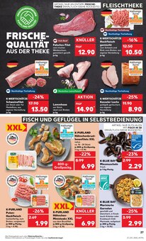 Pute im aktuellen Kaufland Prospekt (Heilbronn) Pute im Kaufland Prospekt "KNĂśLLER" mit 59 Seiten (Heilbronn)