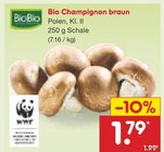 Champignon braun im Angebot bei Netto Marken-Discount in Recklinghausen Champignon braun Angebote von BioBio bei Netto Marken-Discount Recklinghausen für 1,79 €