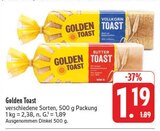 Golden Toast im Angebot bei E center in Würzburg Golden Toast Angebote bei E center Würzburg für 1,19 €