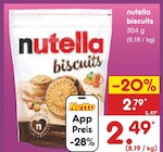 biscuits Angebote von Nutella bei Netto Marken-Discount Kaarst für 2,49 €