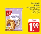 Mandeln im Angebot bei EDEKA in Würzburg Mandeln Angebote von Gut & Günstig bei EDEKA Würzburg für 1,99 €