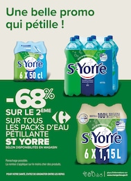 Offre Eau Minérale dans le catalogue Carrefour Proximité du moment à la page 15