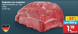 Bugbraten vom Jungbullen im Angebot bei Netto Marken-Discount in Arnsberg Bugbraten vom Jungbullen Angebote bei Netto Marken-Discount Arnsberg für 1,19 €