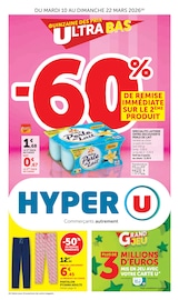 Catalogue Supermarchés Hyper U en cours à Pertuis et alentours, "LA QUINZAINE DES PRIX ULTRA BAS", 48 pages, 10/03/2026 - 22/03/2026