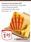 Schweizer Emmentaler AOP Angebote von Emmentaler bei GLOBUS Willich für 1,89 €