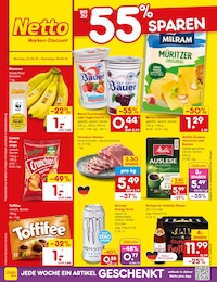 Netto Marken-Discount Prospekt "Aktuelle Angebote", 72 Seiten, 24.08.2026 - 24.08.2026 Aktueller Netto Marken-Discount Prospekt, "Aktuelle Angebote", mit Angeboten der Woche, gültig von 24.08.2026 bis 24.08.2026