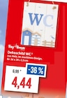 Dekoschild WC im Angebot bei Kaufhaus Stolz in Rostock Dekoschild WC Angebote von Tony Brown bei Kaufhaus Stolz Rostock für 4,44 €