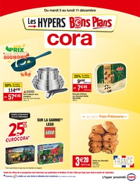 Catalogue Supermarchés Cora en cours à Saint-Jean-du-Gard et alentours, DES PRIX AUX PETITS OIGNONS, 32 pages, 05/12/2023 - 11/12/2023