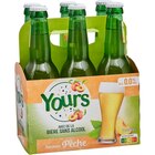 Bière sans alcool - YOURS - Carrefour à Franconville Bière sans alcool - YOURS en promo chez Carrefour Franconville à 4,15 €