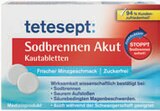 Sodbrennen Akut Kautabletten von tetesept im aktuellen tegut Prospekt für 2,79 €