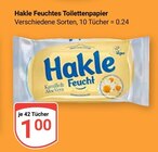Feuchtes Toilettenpapier Angebote von Hakle bei GLOBUS Rostock für 1,00 €