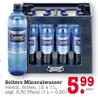 Mineralwasser im Angebot bei E center in Mainz Mineralwasser Angebote von Selters bei E center Mainz für 5,99 €
