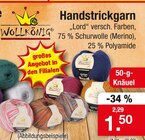 Handstrickgarn 'Lord' im Angebot bei Zimmermann in Neustadt Handstrickgarn 'Lord' Angebote von Wollkönig bei Zimmermann Neustadt für 1,50 €