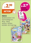 Badebomben mit Sammelfiguren Angebote von INKEE bei Müller Bocholt für 2,49 €