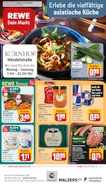 Aktueller REWE Prospekt mit Red Bull, "Dein Markt", Seite 1