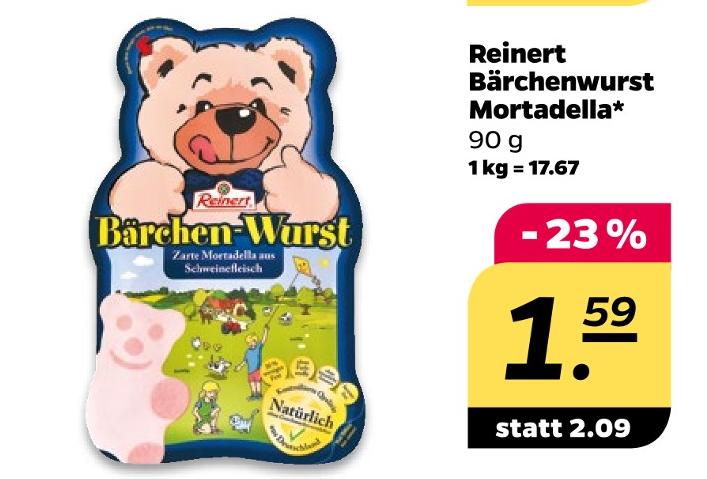 Bärchenwurst Mortadella