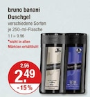 Duschgel von bruno banani im aktuellen V-Markt Prospekt für 2,49 €
