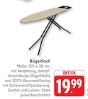 Bügeltisch im Angebot bei E center in Stuttgart Bügeltisch Angebote bei E center Stuttgart für 19,99 €