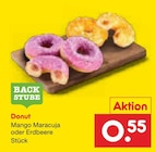 Donut Mango Maracuja oder Erdbeere im Angebot bei Netto Marken-Discount in Neumünster Donut Mango Maracuja oder Erdbeere Angebote von BACK STUBE bei Netto Marken-Discount Neumünster für 0,55 €