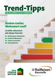 Raiffeisen Baustoffe Prospekt für Erfurt: "Trend-Tipps FÜR DIE ENERGETISCHE SANIERUNG", 5 Seiten, 14.02.2025 - 23.02.2025