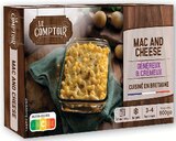 Mac & Cheese Surgelé - LE COMPTOIR - Super U à Marseille Mac & Cheese Surgelé - LE COMPTOIR en promo chez Super U Marseille à 4,86 €