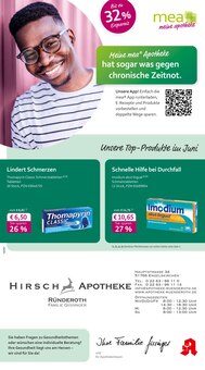 Aktueller mea - meine apotheke Prospekt